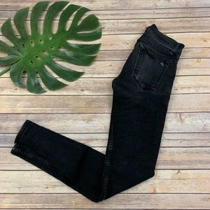 Rag & Bone men's Standard Issue black skinny jeans